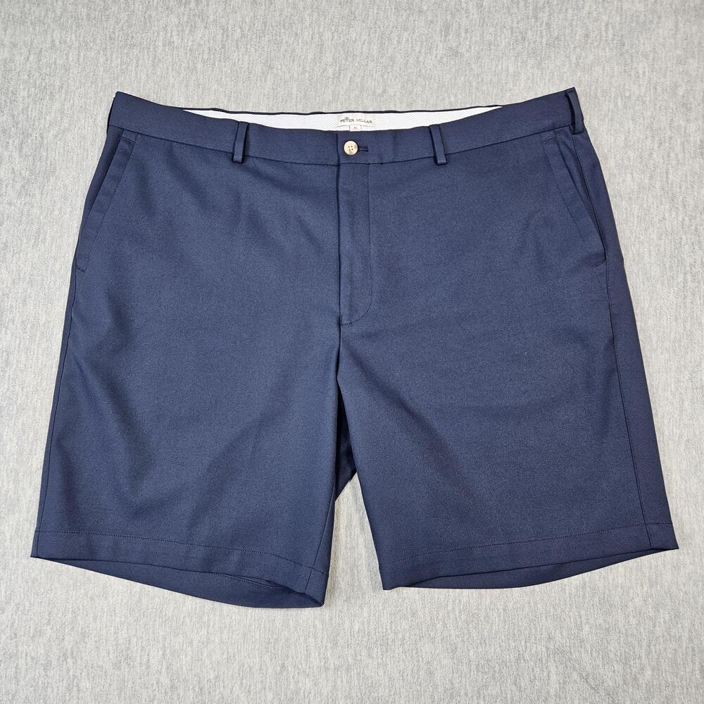 Peter Millar Shorts Mens 42 Blue Crown Sport Salem Performance Chino Golf